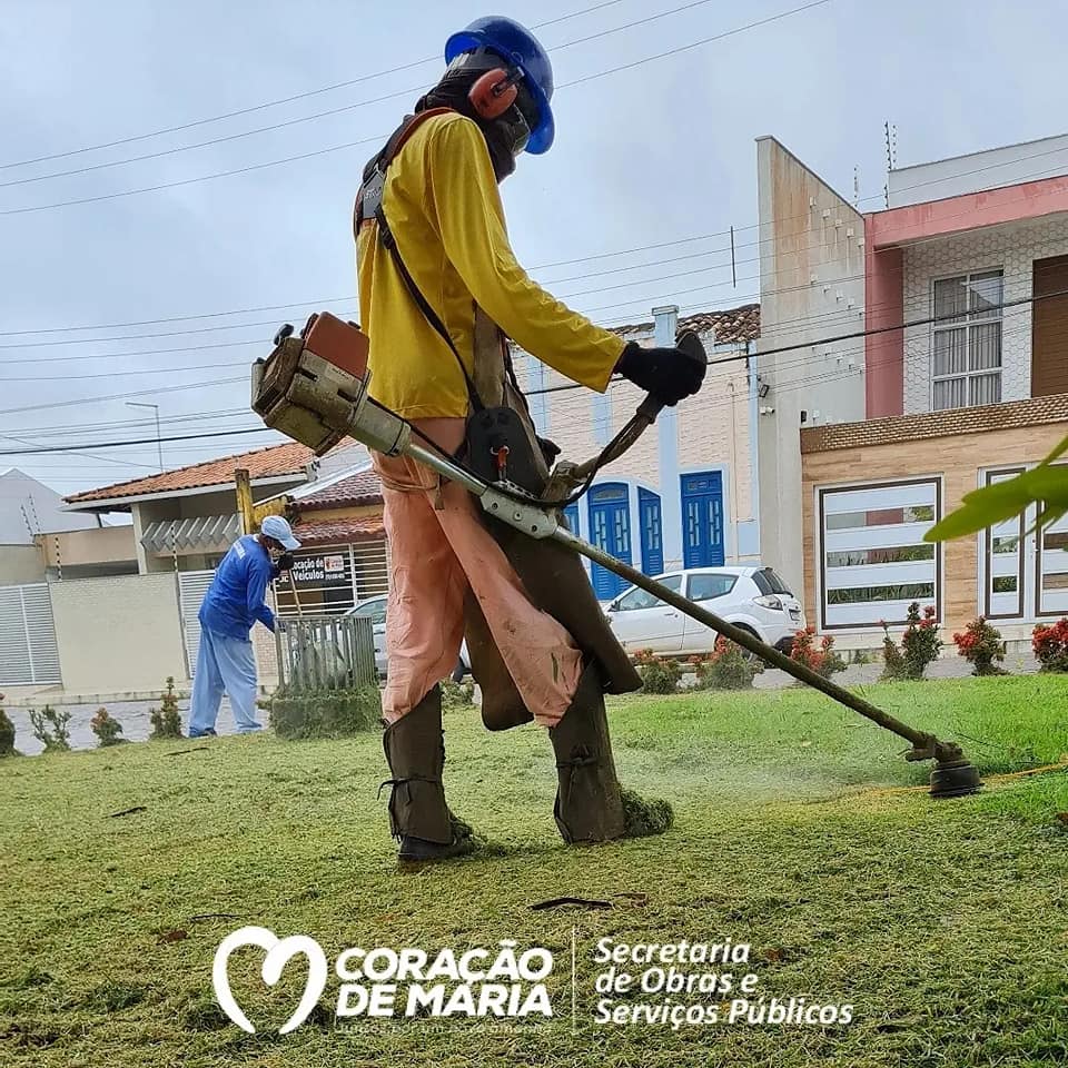 A Secretaria de Obras e Serviços Públicos, mantém assíduo calendário de atividades.