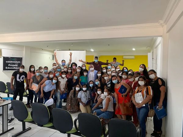 Dia de Treinamento com a Equipe da Saúde.