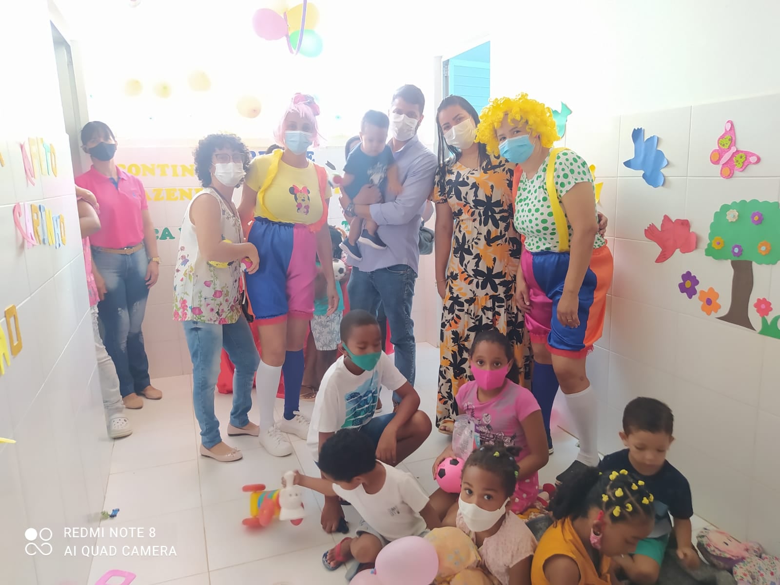 Evento para a criançada no PSF ISA 1 e ISA 2.