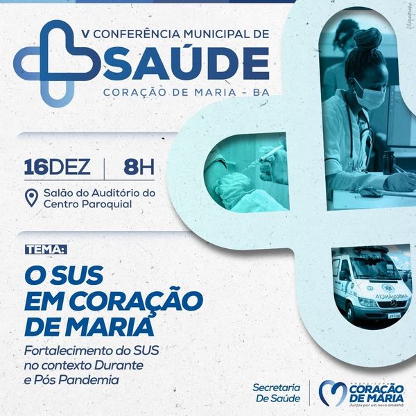  5ª Conferência Municipal de Saúde.