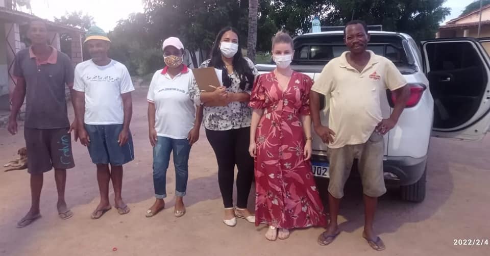 Visita da Primeira Dama a comunidade do Pitiá.