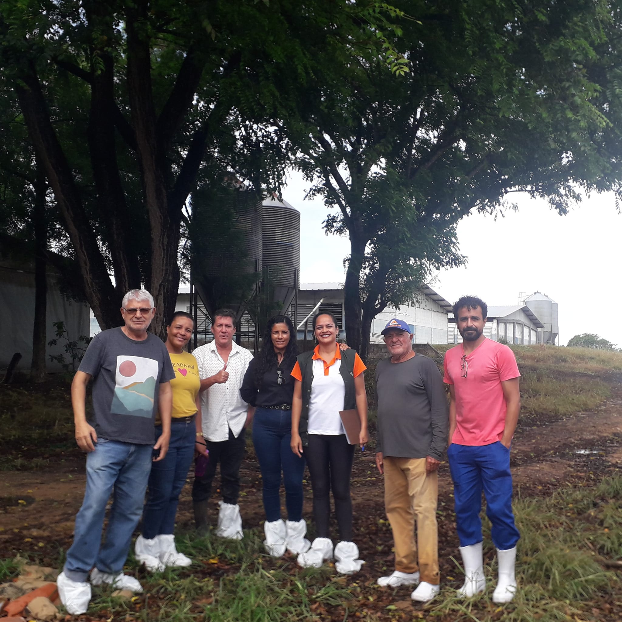 visita de inspeção ambiental a empreendimentos de Granja de Aves para fins de licenciamento Ambiental.