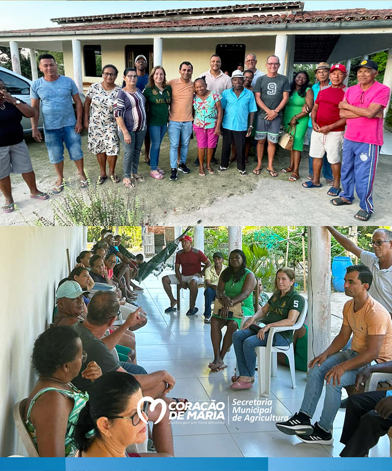 Reunião com os moradores da Comunidade do São Francisco