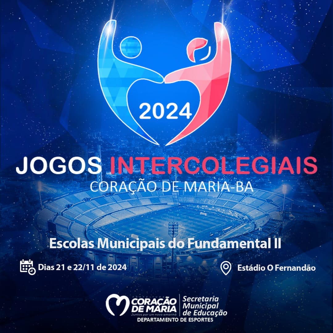 Vem ai os Jogos Intercolegiais da Rede Municipal de Ensino
