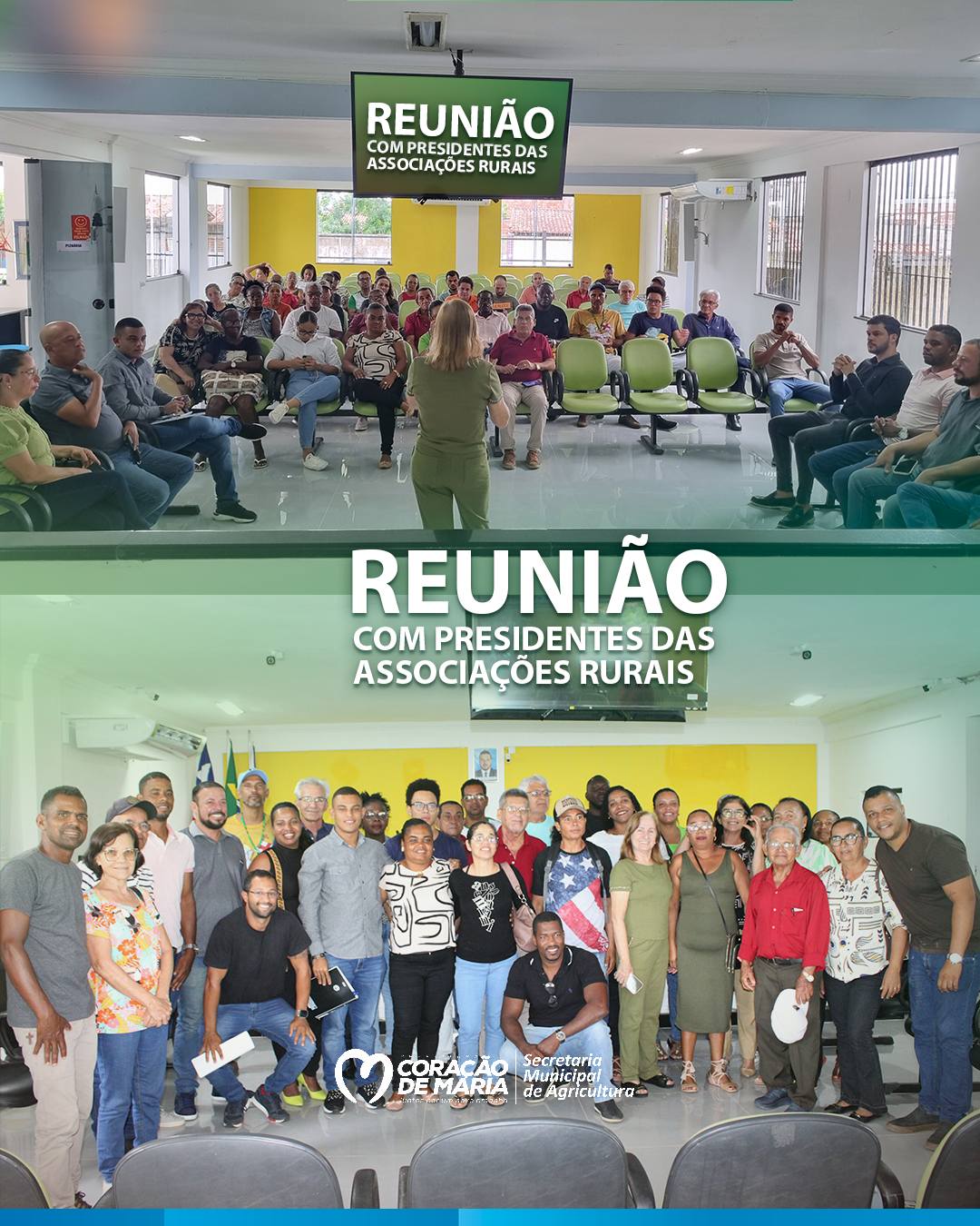 Primeira Reunião de 2025 com os Presidentes das Associações Comunitárias Rurais.